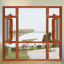 Kundengebundenes 1.4mm Aluminiumfliegen-Schirm-Fenster vom China-Hersteller (FT-W108)